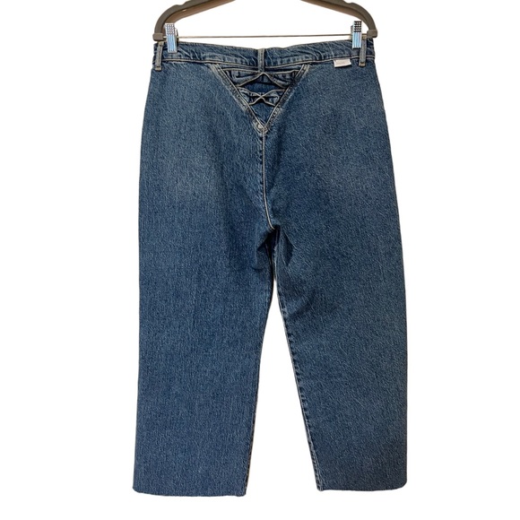 Boyish The Mikey High Rise Wide Leg Jeans in Starfight (30) - Picture 5 of 15